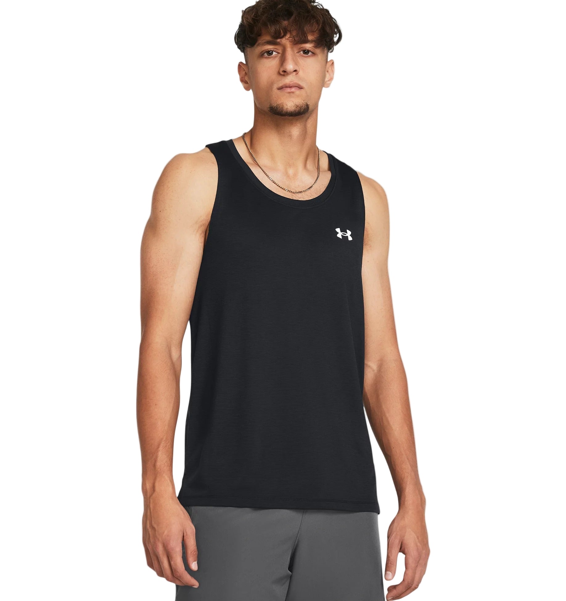 גופיית אימון גברים - שחור